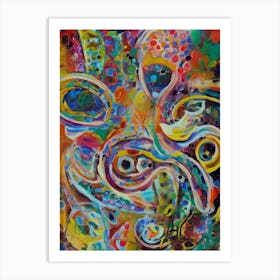 Abstract Painting 916 Art Print