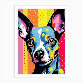 Polka Dot Chihuahua 1 Art Print