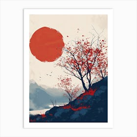 Japanese Minimalism Art Print