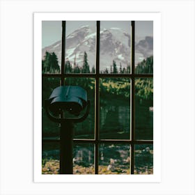 Looking at Rainier Art Print