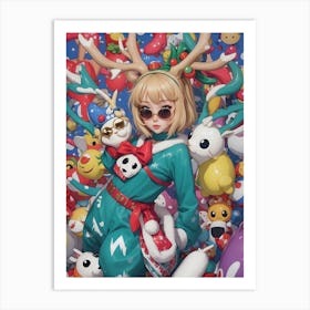 Santa Claus 2 Art Print