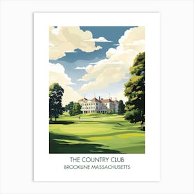 The Country Club (Brookline)   Brookline Massachusetts 3 Art Print