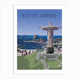 Rio De Janeiro Brazil Art Print Art Print