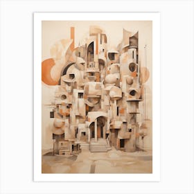 Abstract City Art Print