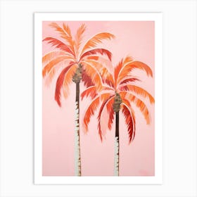 Two Palm Trees 1 Art Print