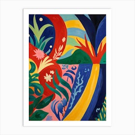 Tropical Flora Art Print