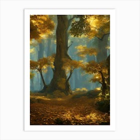 Forest 37 Art Print