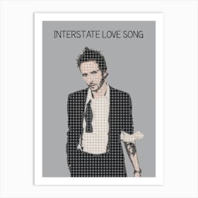 Interstate Love Song 1 Art Print