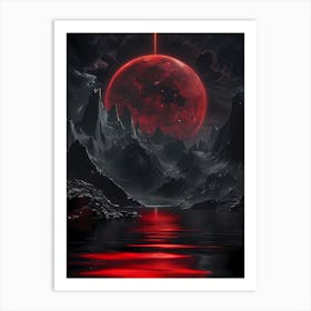 Red Planet 1 Art Print