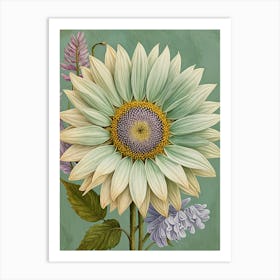 The Flower Art Print