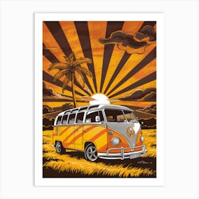 Vw Bus 1 Art Print