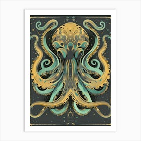 Octopus 5 Art Print