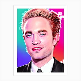 Robert Pattinson Pop Movies Art Movies Art Print