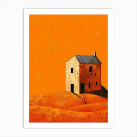 House In The Desert 2 Art Print