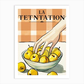 La Tentation Art Print