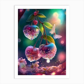 Cherry Blossoms Art Print