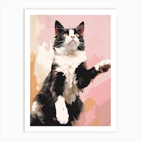 Cat Painting 2 Art Print