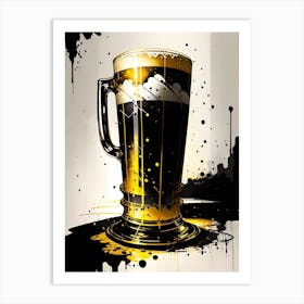 Beer Mug Art Print