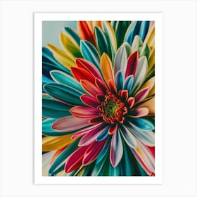 Colorful Flower 1 Art Print