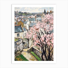 Crail (Fife, Scotland) Painting 4 Art Print