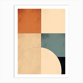 Abstract Bauhaus 6 Art Print