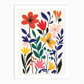 Floral Print 5 Art Print