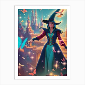 Fantasy Princess Art Print