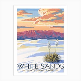 White Sands National Park 1 Art Print