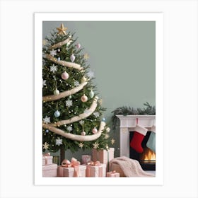 Christmas Tree 13 Art Print