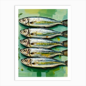 Sardines 25 Art Print