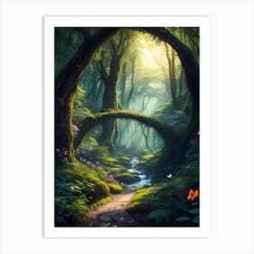 Fairytale Forest Art Print