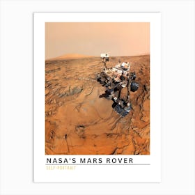 Mars Rover Self Portrait Art Print