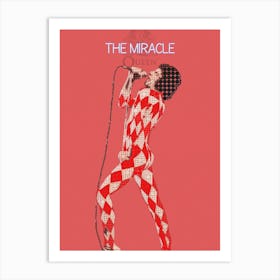 The Miracle Freddie Mercury Queen 1 Art Print