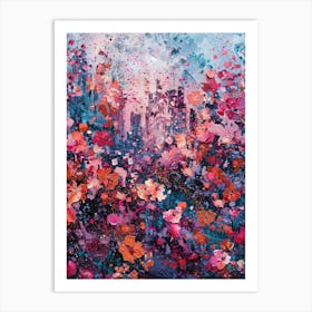 Flowers In The Sky 1 Art Print