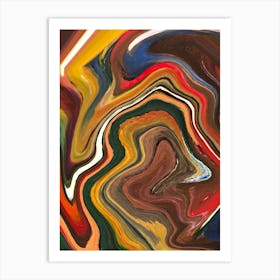 Abstract Painting 29 Art Print