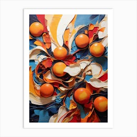 Oranges 1 Art Print