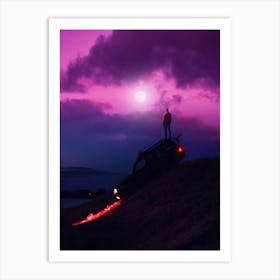 Nightcall Art Print