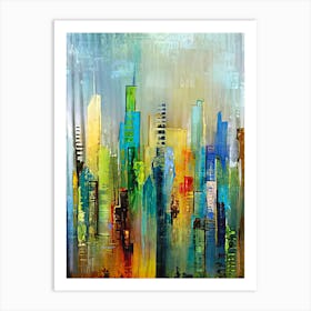 Cityscape 2 Art Print