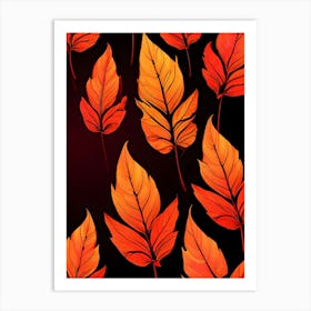 Autumn Leaves 75 Art Print