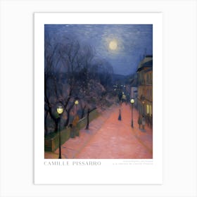 Night In The Park Art Print