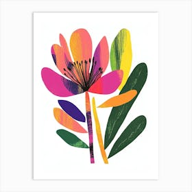 Colorful Flower 2 Art Print