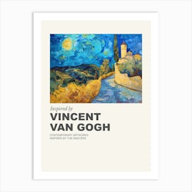 Museum Poster Inspired By Vincent Van Gogh 8 Art Print
