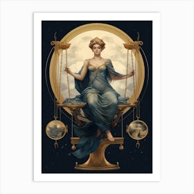 Libra 1 Art Print