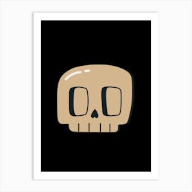 skully Art Print