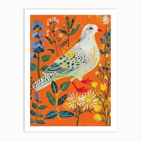 Spring Birds Dove 2 Art Print
