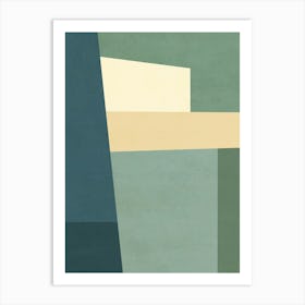 Abstract Painting - Green 02 Art Print