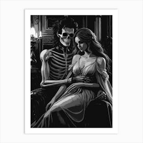 Fantasy Loving Art Print