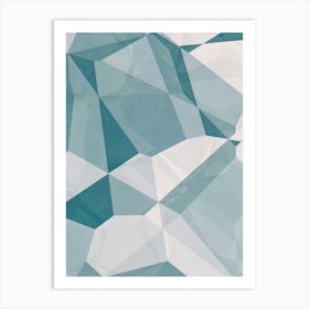Planes And Facets Art Print