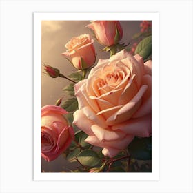 Roses 2 Art Print