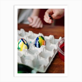 Easter Eggs 206 Art Print